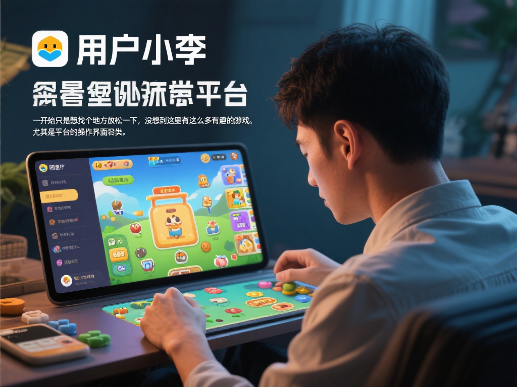 以一位用户小李的经历为例，他平时工作繁忙，压力较大