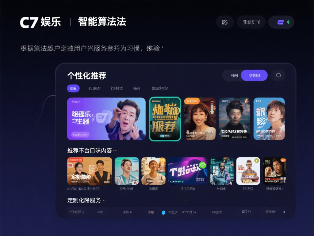 个性化推荐：通过智能算法，c7娱乐能够根据用户的兴